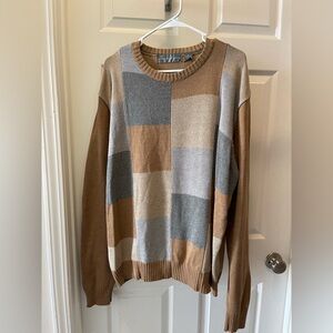 Oscar De La Renta Vintage Men’s Block Sweater